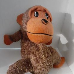 Lil Lewis Explorers Plush Monkey Travel Neck Support Pillow 14” Stuffed Animal 