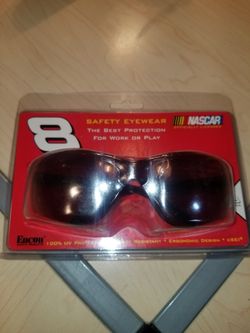 Enron safety glasses. Dale Earnhardt jr. New. Never opened