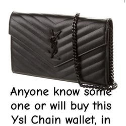 YSL Chain Wallet 