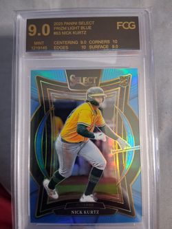 2025 panini select rookie card Nick Kurtz 176/199