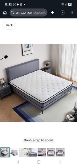 🛌 Queen 10" Hybrid Mattress – $50 | Moving Sale