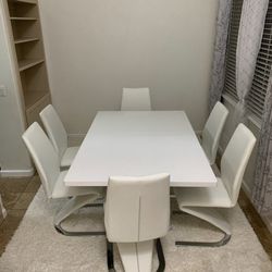 Dining Table Chairs Sectional 