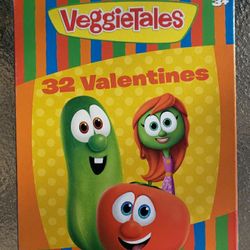VEGGIETALES VALENTINE CARDS 32 TOTAL BRAND NEW