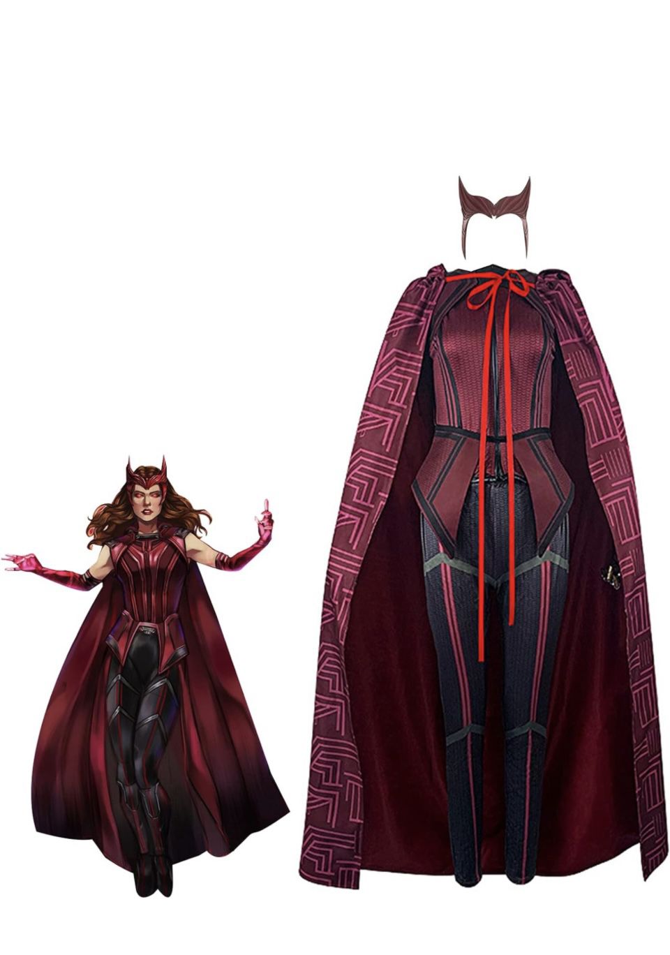 Scarlet Witch Costume Cosplay