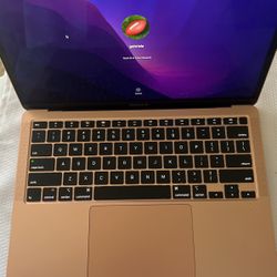 2020 MacBook Air 13” Rose Gold 256 GB