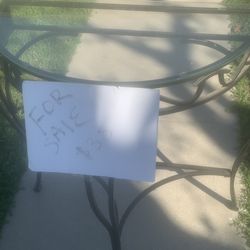 Glass Entrance Table