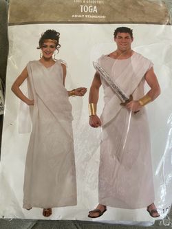 Greek toga Halloween costume