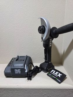 Flex FX3171A 24V Brushless Angle Grinder Tool and charger