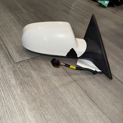 08-14 Audi A5 Right Passenger Side Power Mirror Assembly OEM WHITE #2045