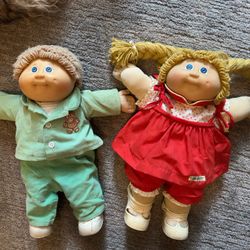 Cabbage Patch Kids 2 Dolls 