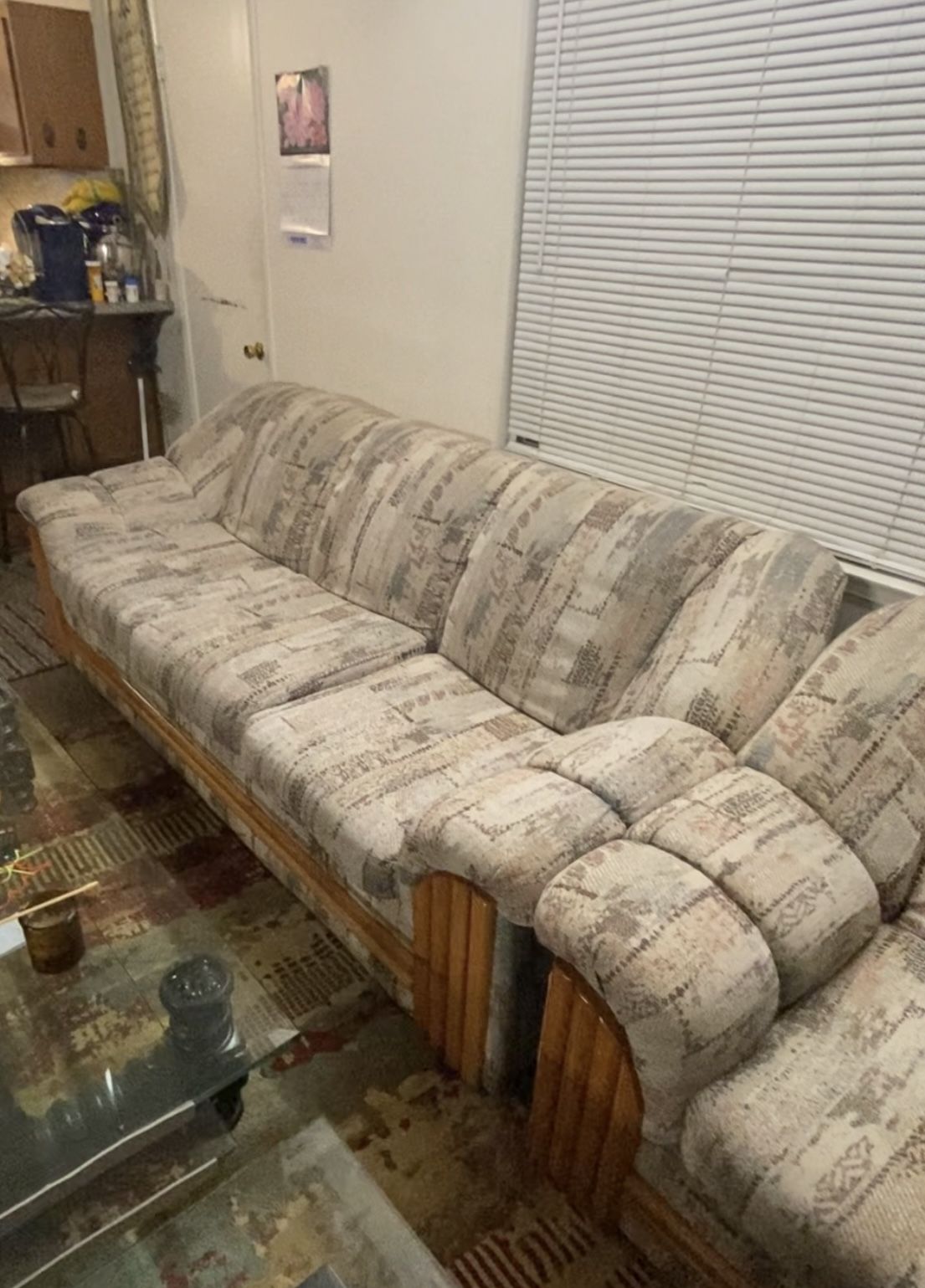 Wooden Sofa Set