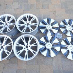 Tesla OEM 19” Rim + Wheel Cover + Lug Nut $300