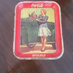 Vintage Coca-cola Serving Tray