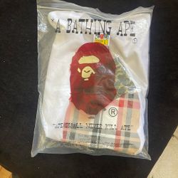 Bape T Shirt Size Large 