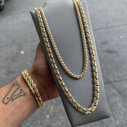 14k Gold Chino Chain