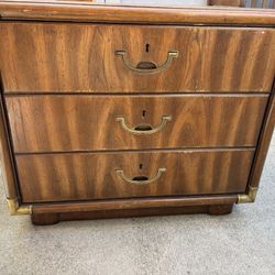  Vintage Drexel Accolade Nightstand
