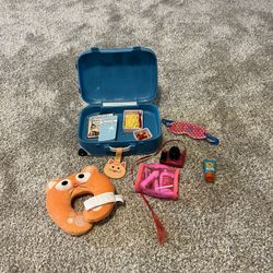 American Girl Suitcase And Accessories