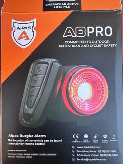 Bike Alarm & Light