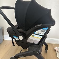 Evenflo Shyft DualRide Infant Car Seat and Stroller Combo