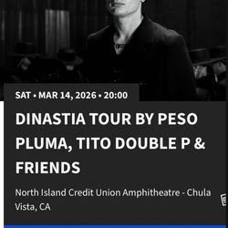 Dinastia Tour by Peso Pluma, Tito Double P & Friends