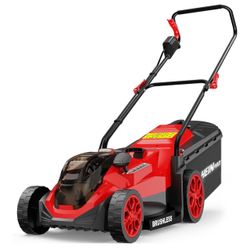 (battery not included ) 14" Cordless Lawn Mower Compatible with Milwaukee M18 Battery