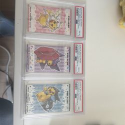 Pikachu poncho cards