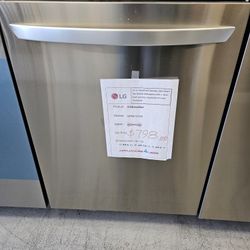 LG Stainless Steel Smart Dishwasher – Open Box