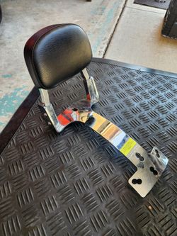 Motorcycle backrest