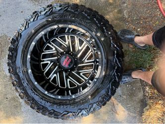 Havoc 20s with 37s falkon tires