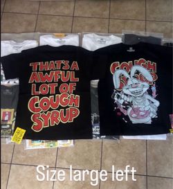 Awful lot of cough syrup shirt