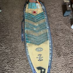 6’8x20 Midget Smith Surfboard 