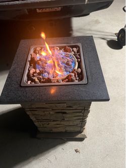 Fire pit pillar