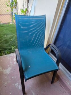 2 sillas de patio