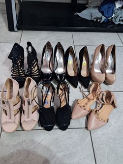 7 pairs of Heels $15 EACH PAIR