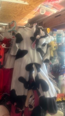 6/12 month cow costume