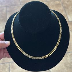 18kt Gold Chain Cuban