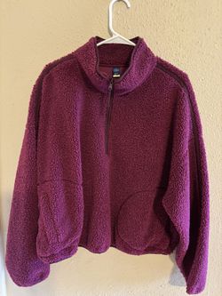 Plum Fleece Jacket