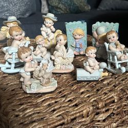 10 BABY (SHOWER) ABSOLUTELY ADORABLE DISPLAY FIGURINES 