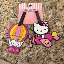 Hello Kitty Luggage Tags