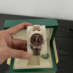 Chocolate Men’s Watch 
