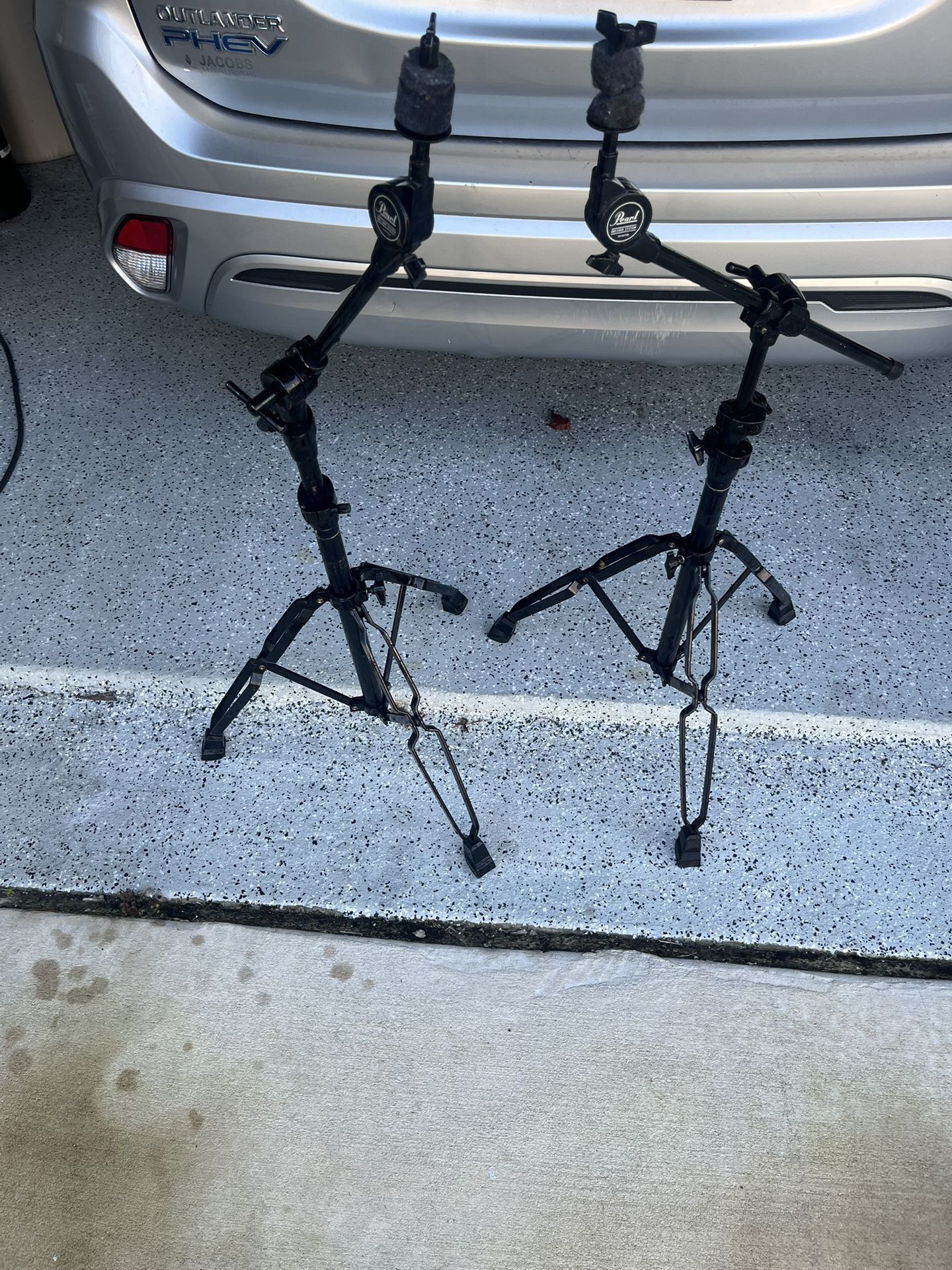 Pearl 700 Series Black Boom Cymbal Stand