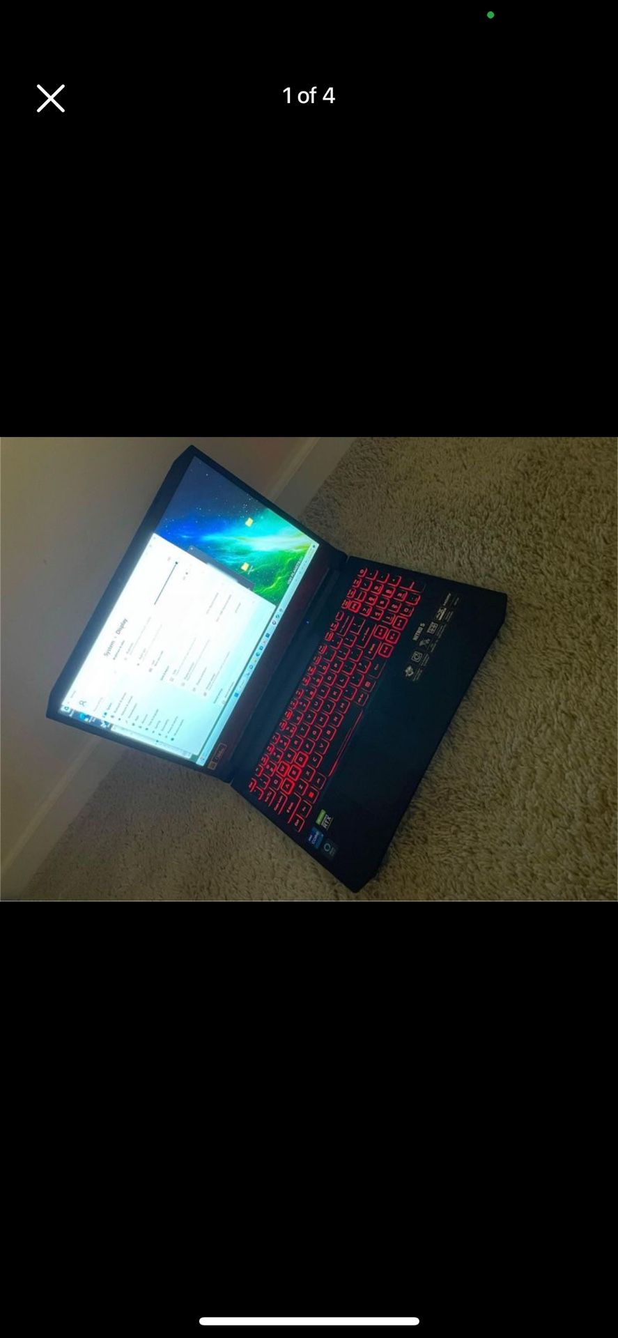15.6” Gaming Laptop - Acer Nitro AN515-57 Intel i7
