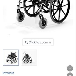 Invacare wheelchair