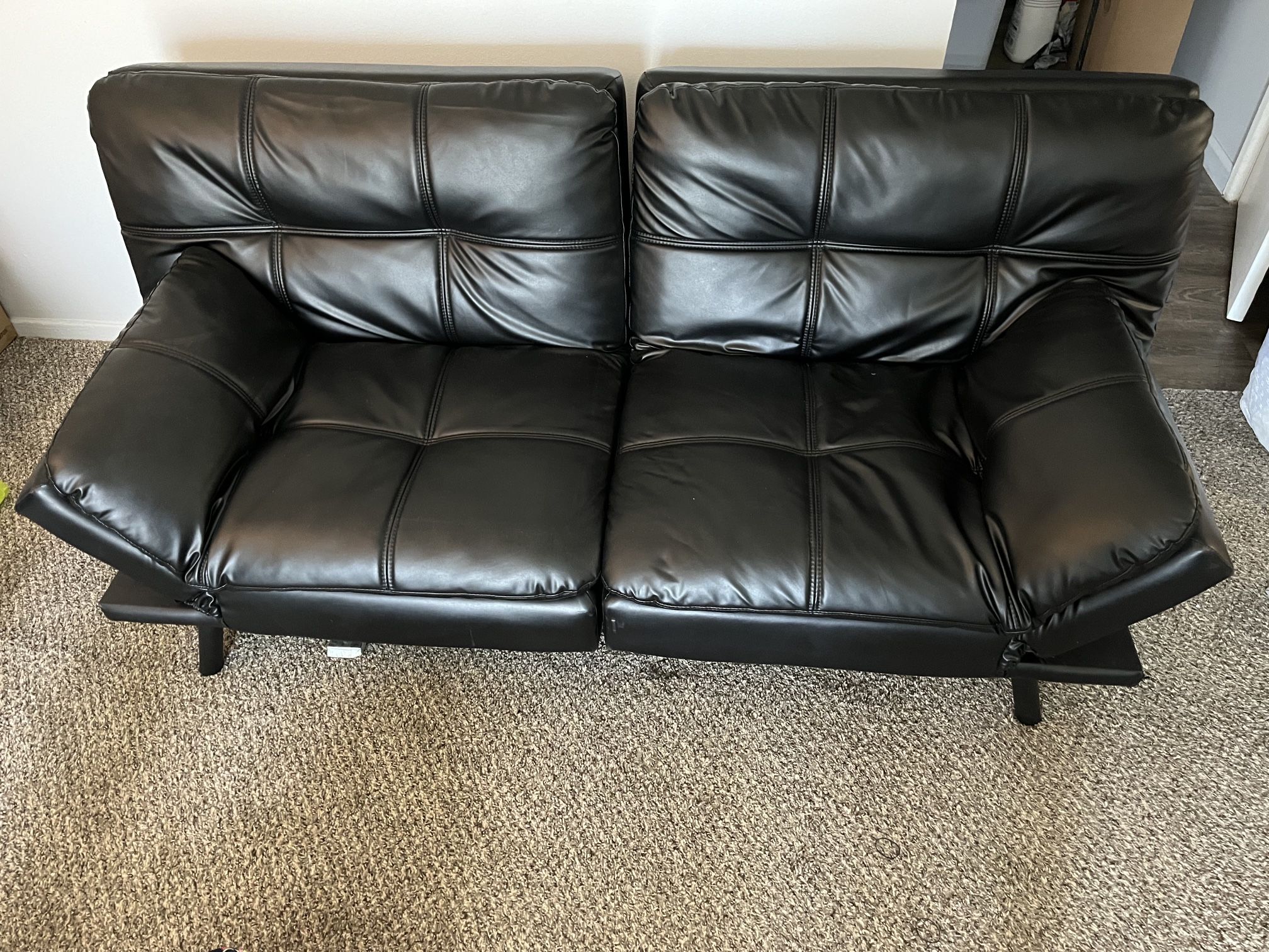 Black Futon Couch