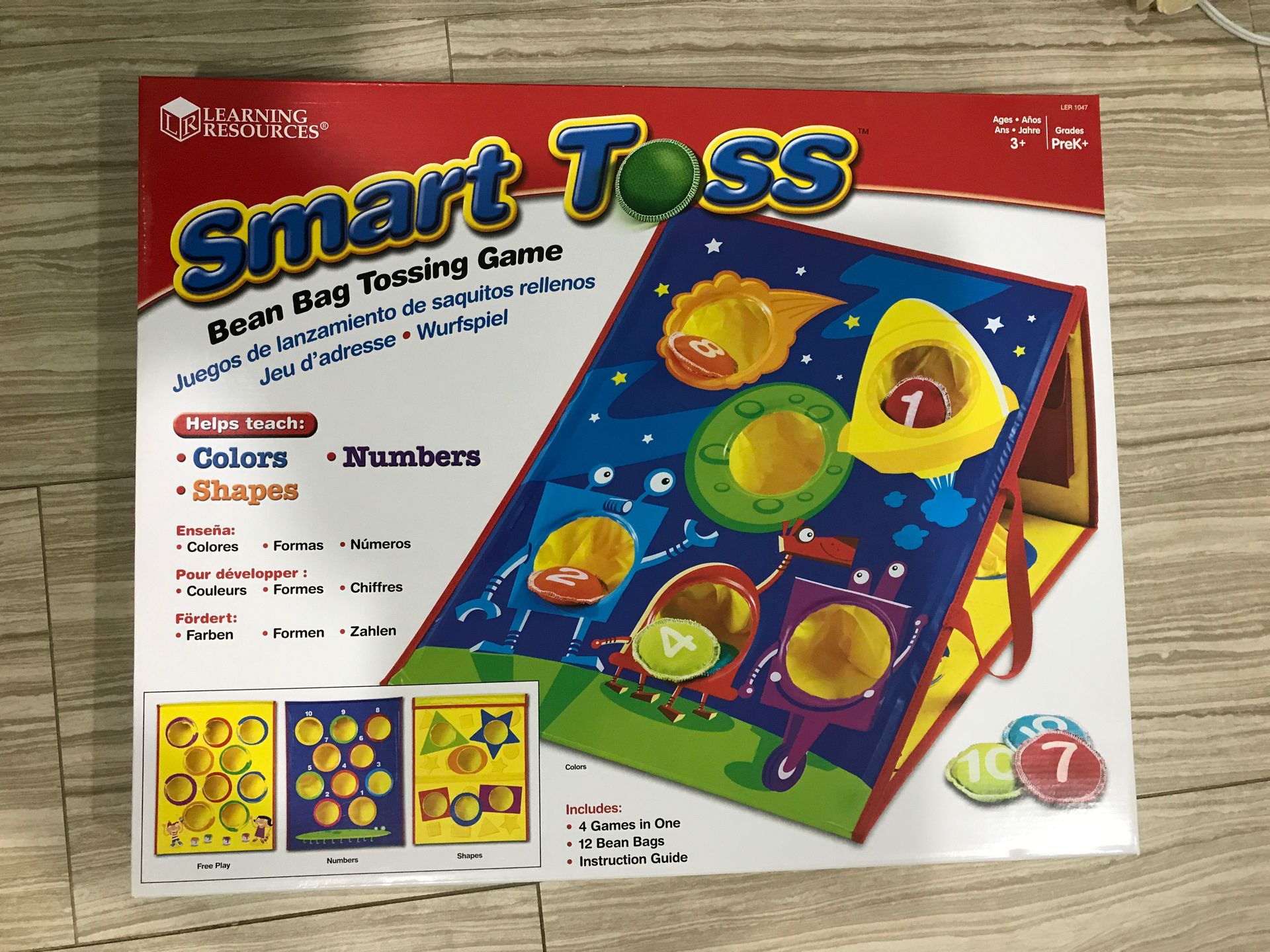 Learning Resources Smart Toss Bean Bag Tossing Game // Kids Toys