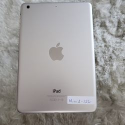 🔥Apple iPad mini 2 32GB Wi-Fi & LTE 7.9in Silver - Excellent