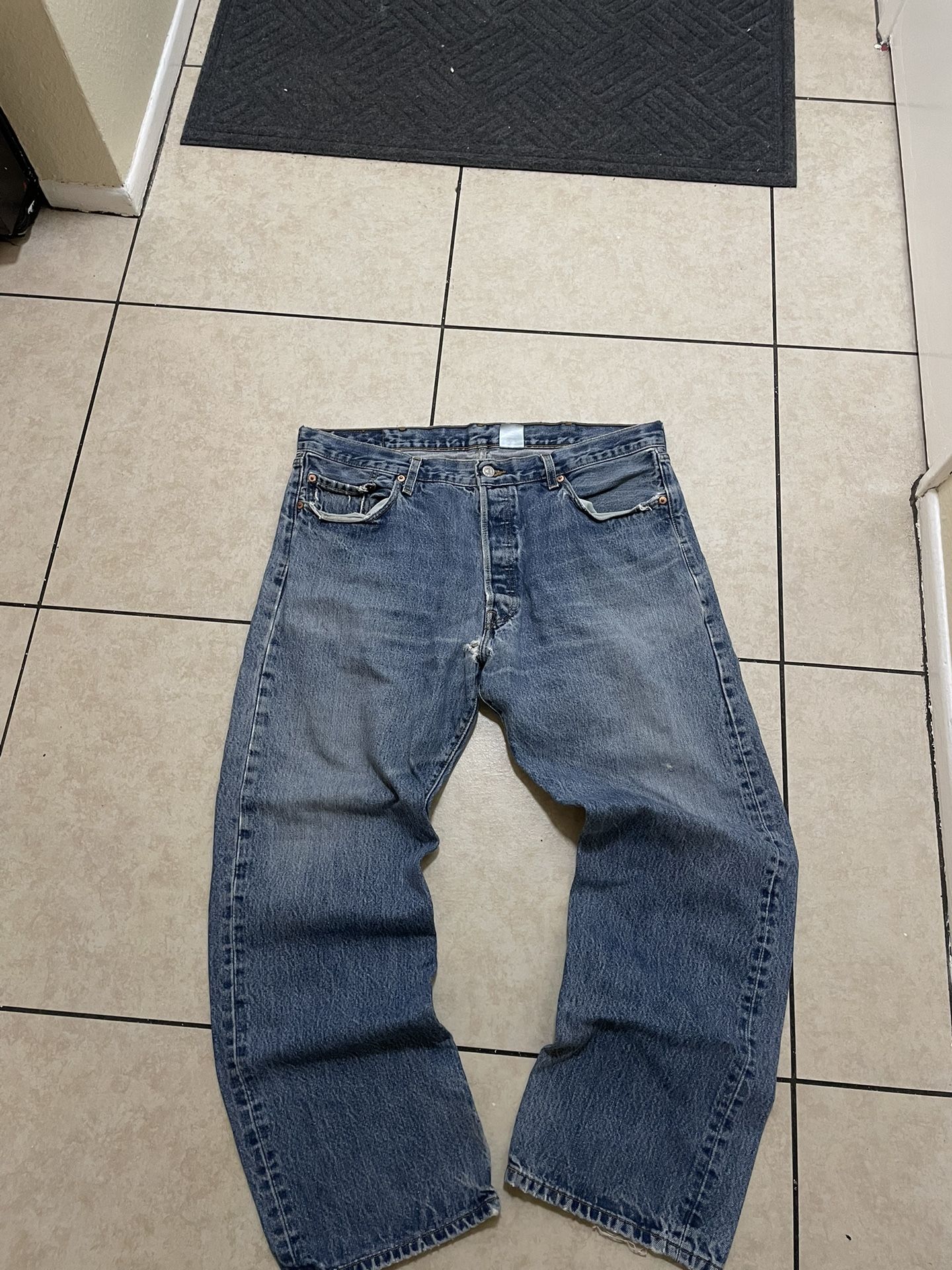 Blue 501s vintage 1990