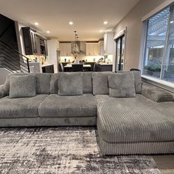 Grey Soft Lounge Sofa