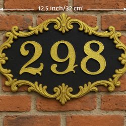Custom address plates 
