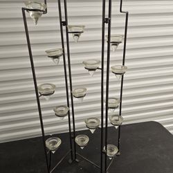 15 Tea Light Freestanding Candelaria 